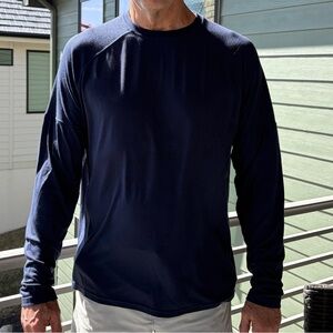 Navy Cariloha shirt
